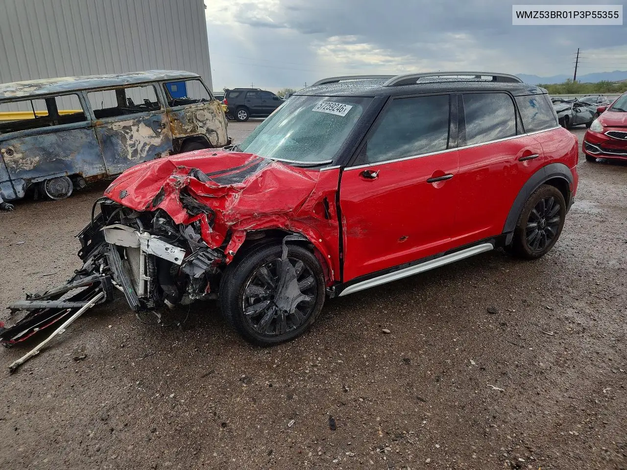 2023 Mini Cooper S Countryman VIN: WMZ53BR01P3P55355 Lot: 57259246