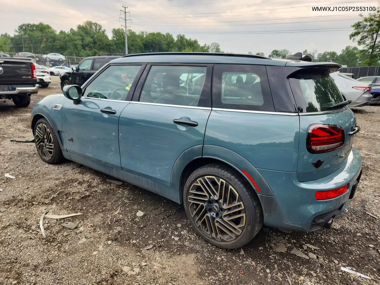 2023 Mini Cooper S Clubman All4 VIN: WMWXJ1C05P2S53100 Lot: 60004136