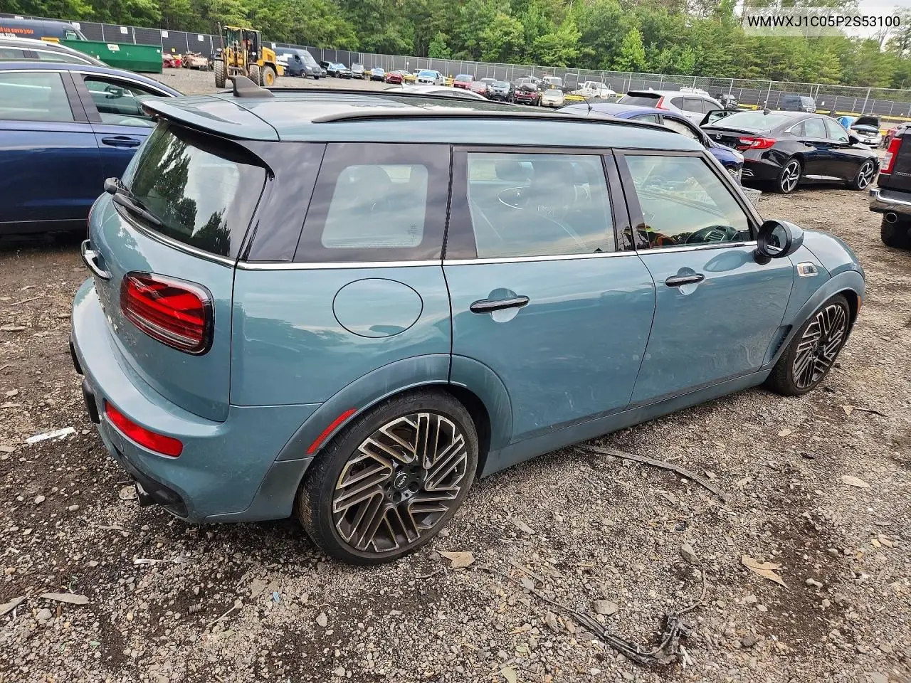 2023 Mini Cooper S Clubman All4 VIN: WMWXJ1C05P2S53100 Lot: 60004136