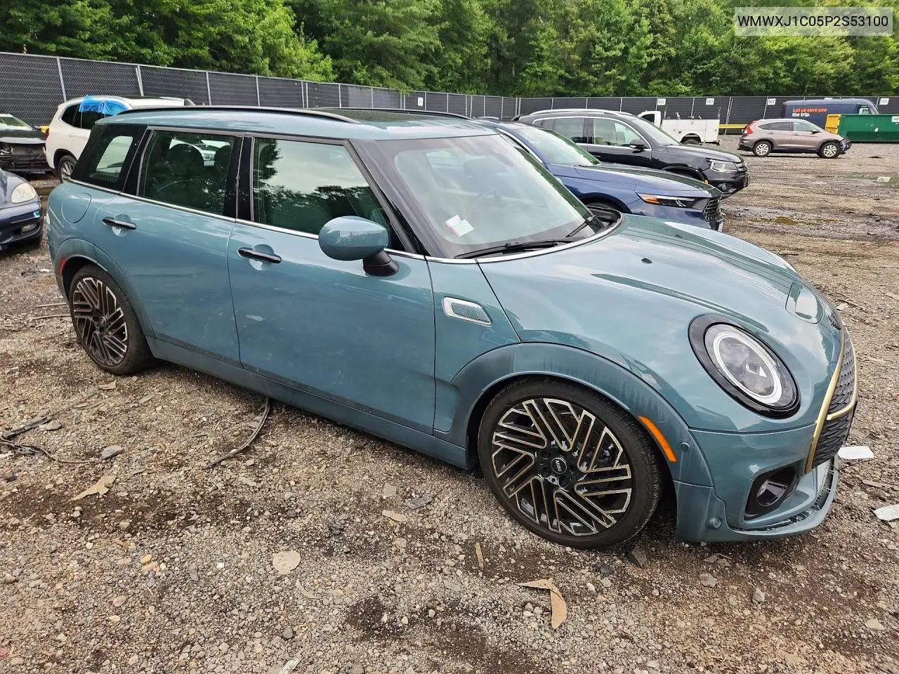 2023 Mini Cooper S Clubman All4 VIN: WMWXJ1C05P2S53100 Lot: 60004136