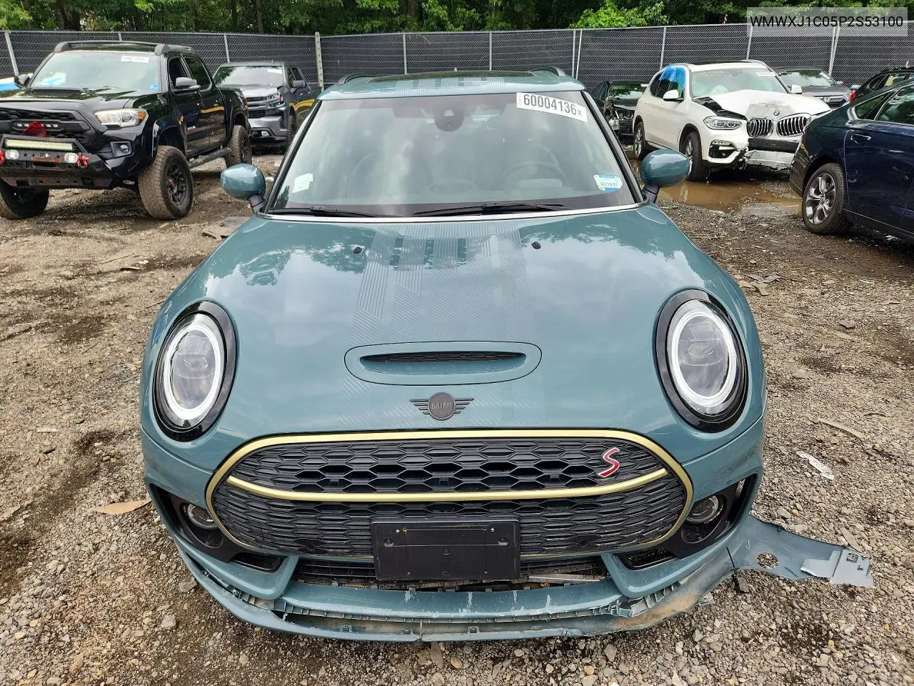2023 Mini Cooper S Clubman All4 VIN: WMWXJ1C05P2S53100 Lot: 60004136
