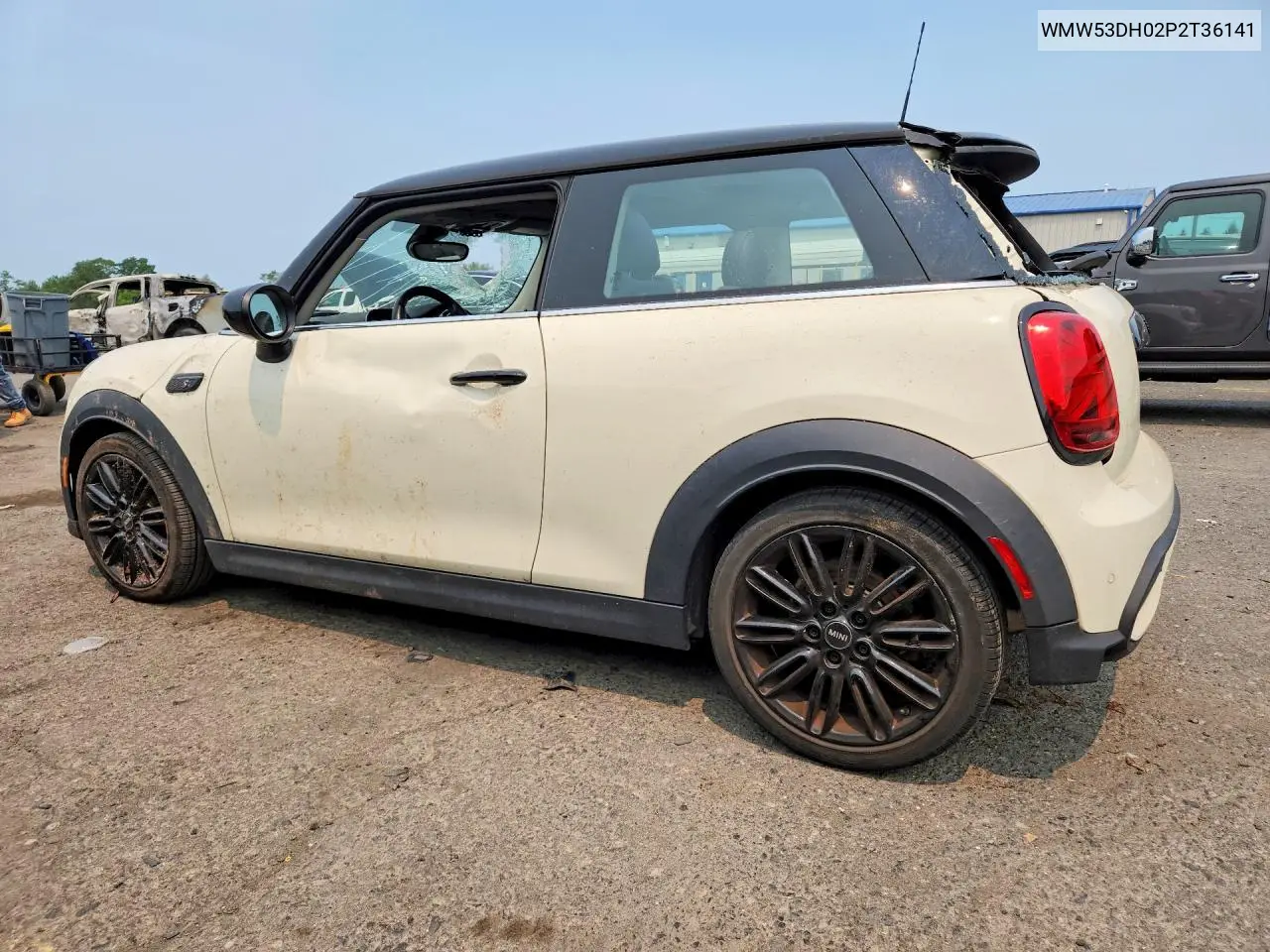 2023 Mini Cooper S VIN: WMW53DH02P2T36141 Lot: 61117286