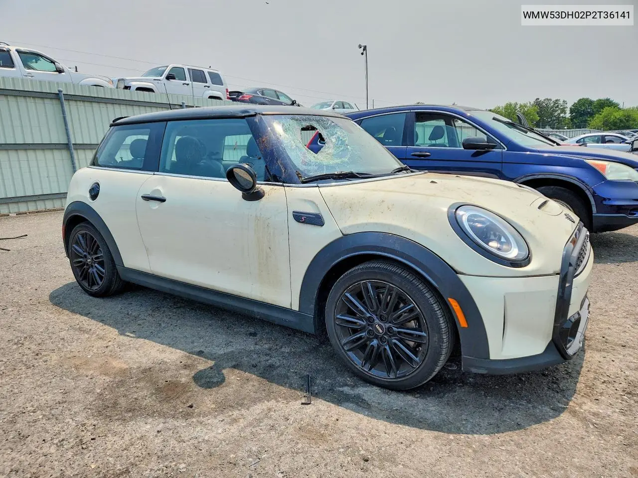 2023 Mini Cooper S VIN: WMW53DH02P2T36141 Lot: 61117286