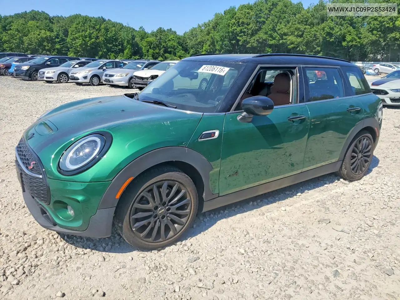 2023 Mini Cooper S Clubman All4 VIN: WMWXJ1C09P2S53424 Lot: 61206116