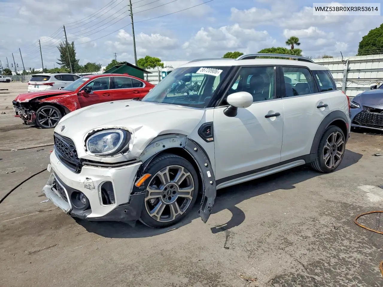 2024 Mini Cooper S Countryman VIN: WMZ53BR0XR3R53614 Lot: 56720906