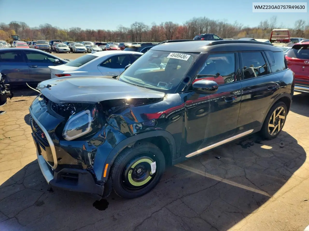 2025 Mini Countryman S All4 VIN: WMZ23GA07S7R49630 Lot: 48489436
