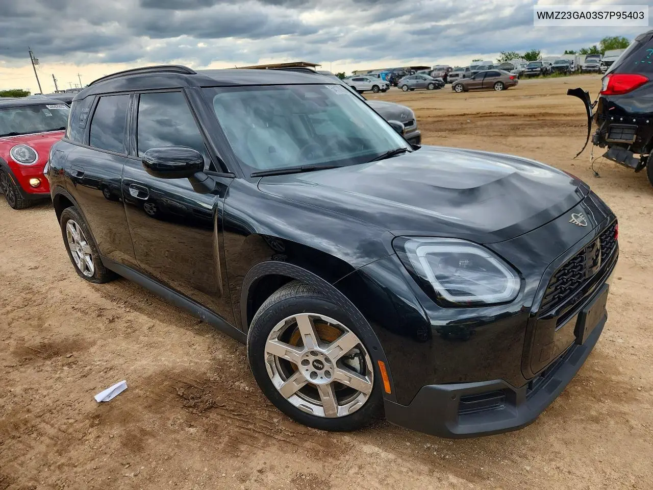 2025 Mini Countryman S All4 VIN: WMZ23GA03S7P95403 Lot: 54176386