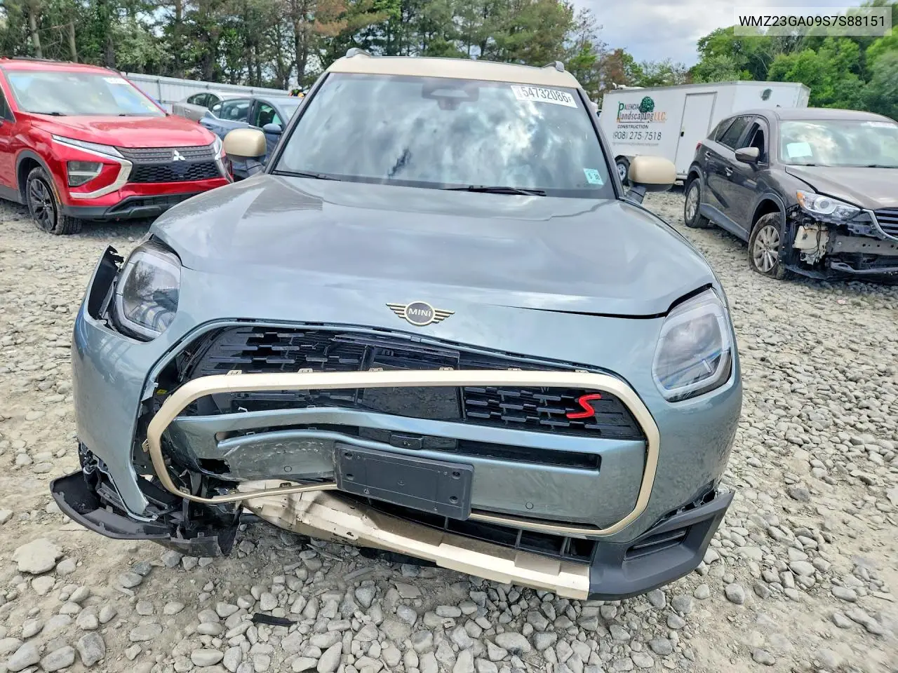 2025 Mini Countryman S All4 VIN: WMZ23GA09S7S88151 Lot: 54732086