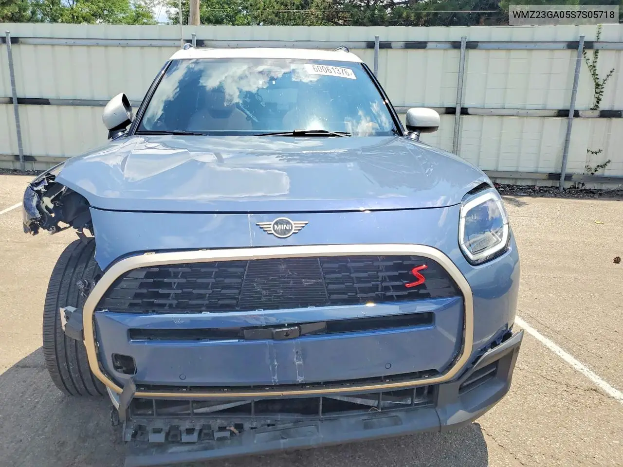 2025 Mini Countryman S All4 VIN: WMZ23GA05S7S05718 Lot: 60061376