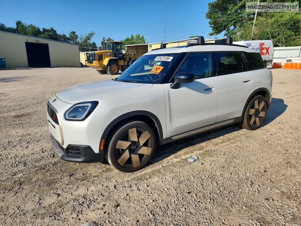 2025 Mini Countryman S All4 VIN: WMZ23GA07S7T75157 Lot: 60422486