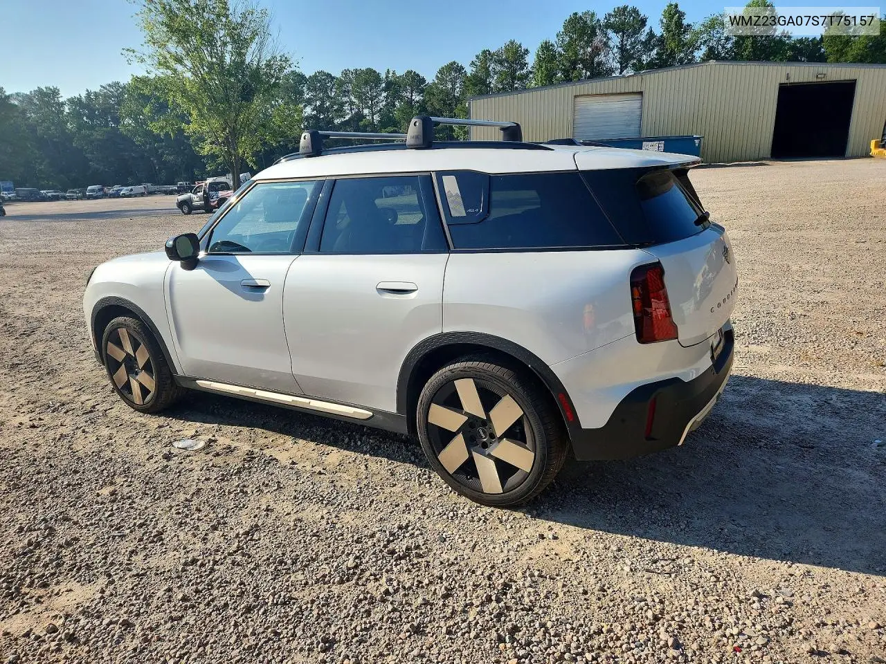 2025 Mini Countryman S All4 VIN: WMZ23GA07S7T75157 Lot: 60422486