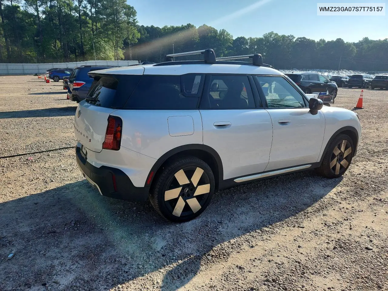 2025 Mini Countryman S All4 VIN: WMZ23GA07S7T75157 Lot: 60422486