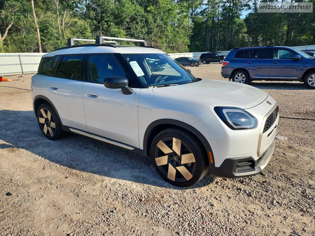 2025 Mini Countryman S All4 VIN: WMZ23GA07S7T75157 Lot: 60422486
