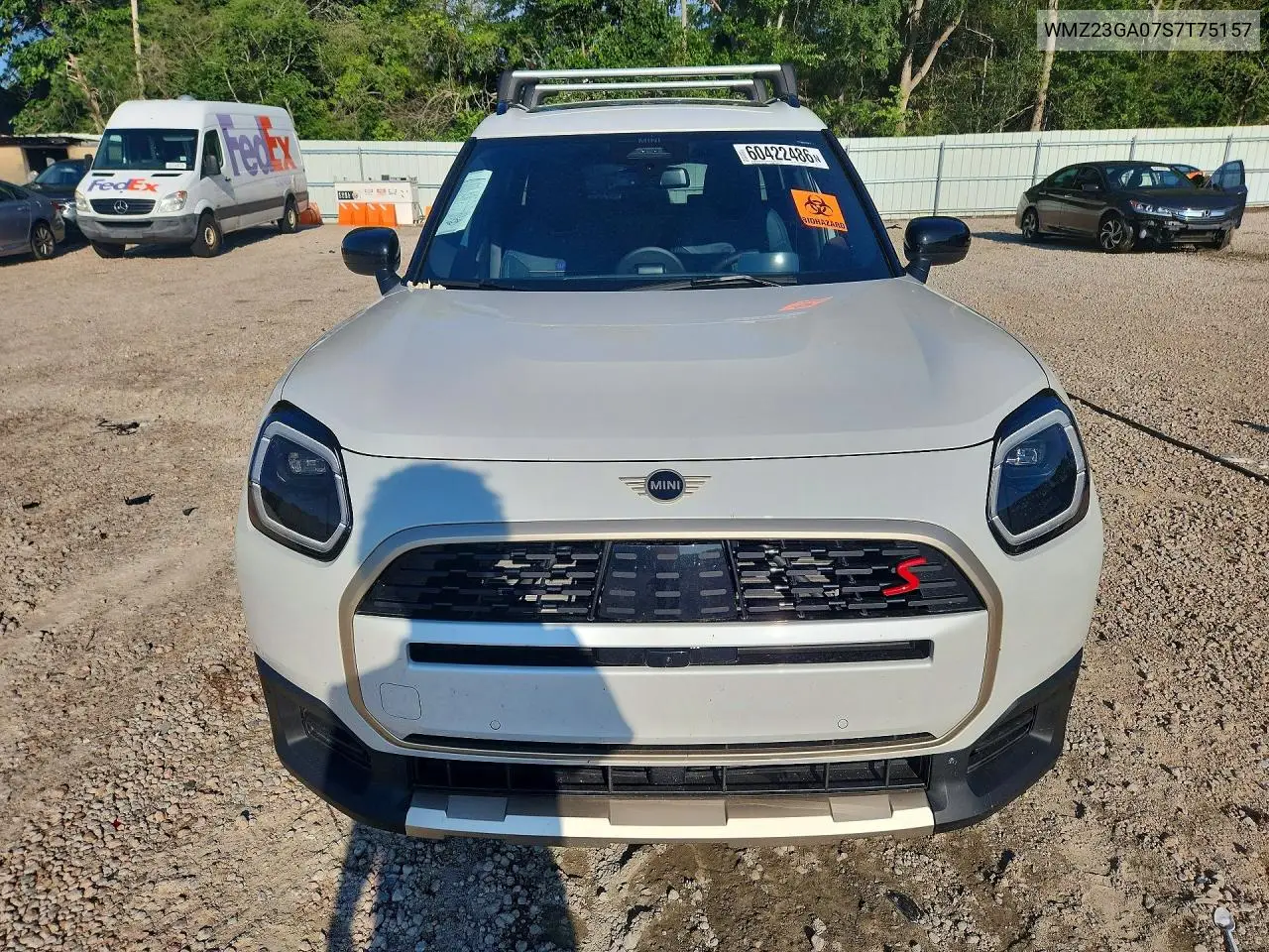 2025 Mini Countryman S All4 VIN: WMZ23GA07S7T75157 Lot: 60422486