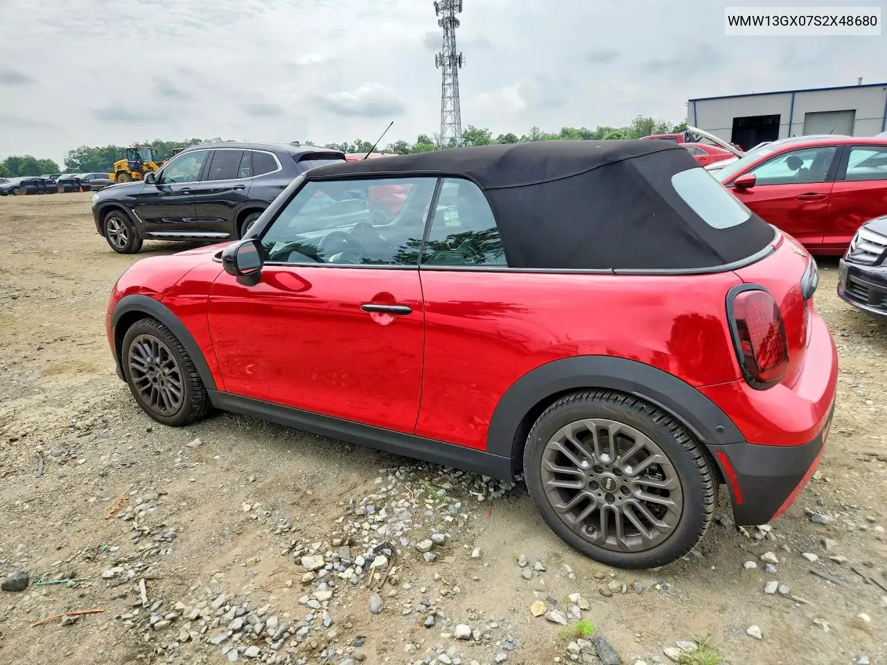 2025 Mini Cooper VIN: WMW13GX07S2X48680 Lot: 60614436