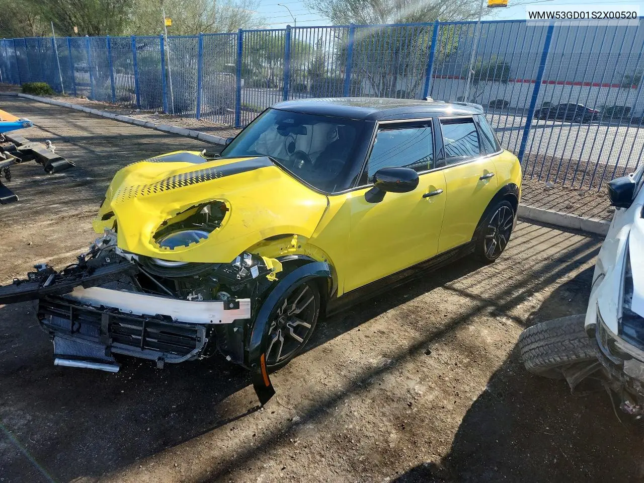 2025 Mini Cooper S VIN: WMW53GD01S2X00520 Lot: 62164626