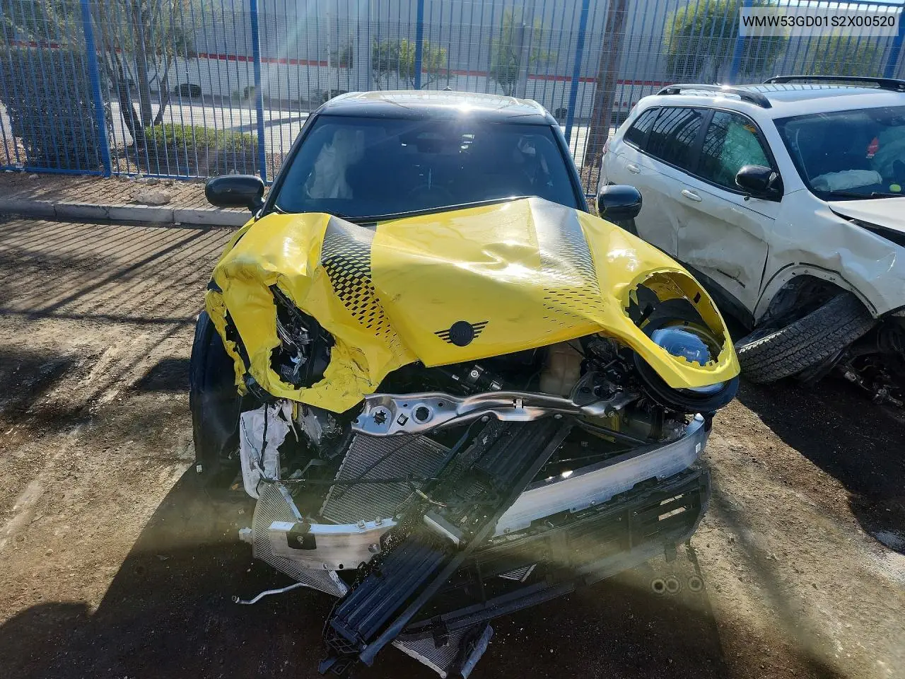 2025 Mini Cooper S VIN: WMW53GD01S2X00520 Lot: 62164626