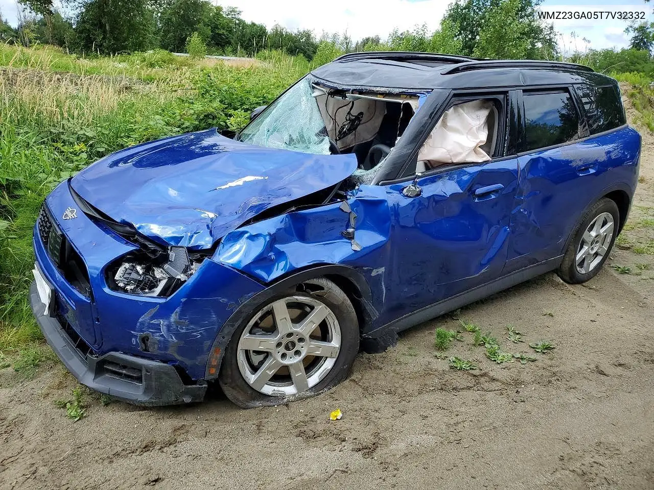 2026 Mini Countryman S All4 VIN: WMZ23GA05T7V32332 Lot: 57587886