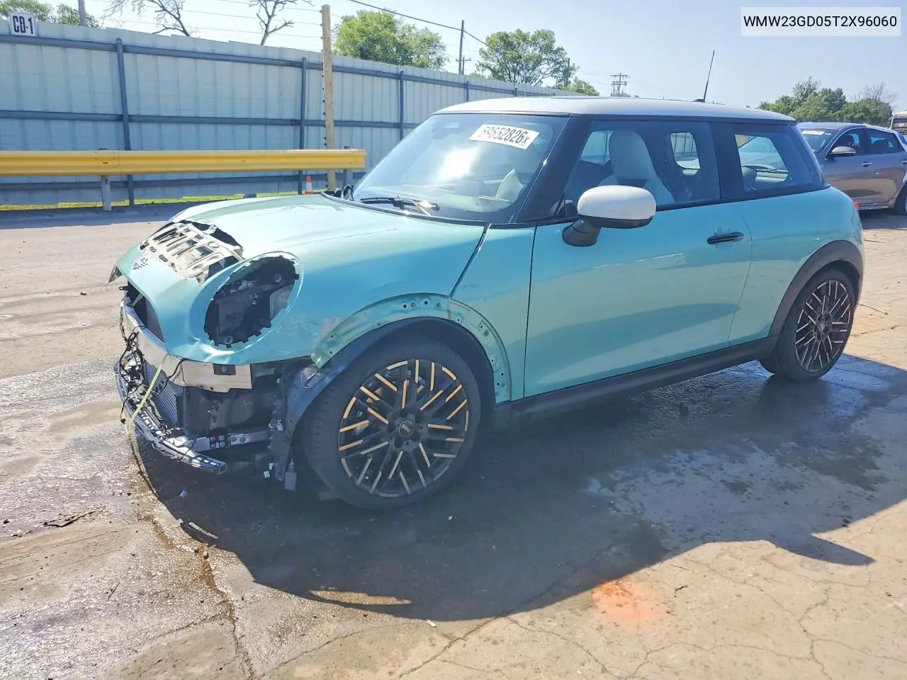 2026 Mini Cooper S VIN: WMW23GD05T2X96060 Lot: 59652826