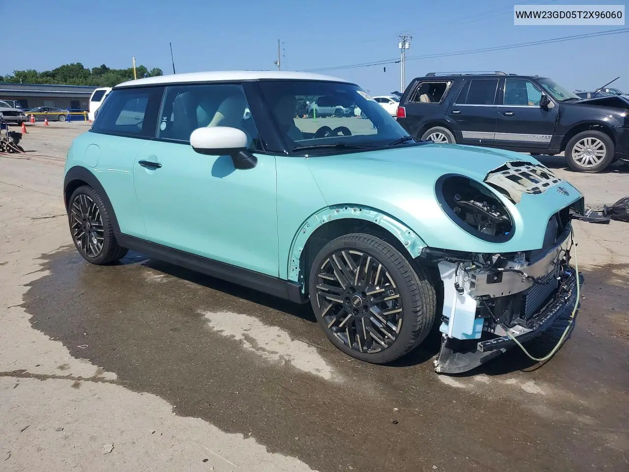 2026 Mini Cooper S VIN: WMW23GD05T2X96060 Lot: 59652826