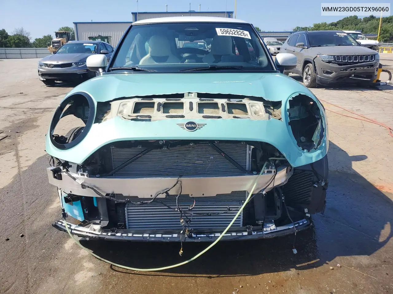2026 Mini Cooper S VIN: WMW23GD05T2X96060 Lot: 59652826