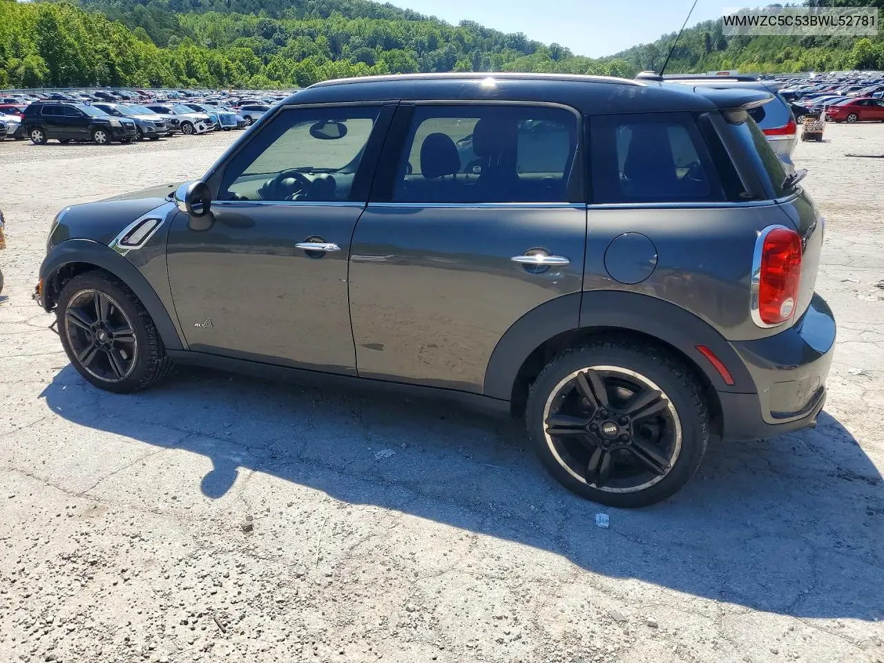 2011 Mini Countryman Jcw All4 VIN: WMWZC5C53BWL52781 Lot: 60436056