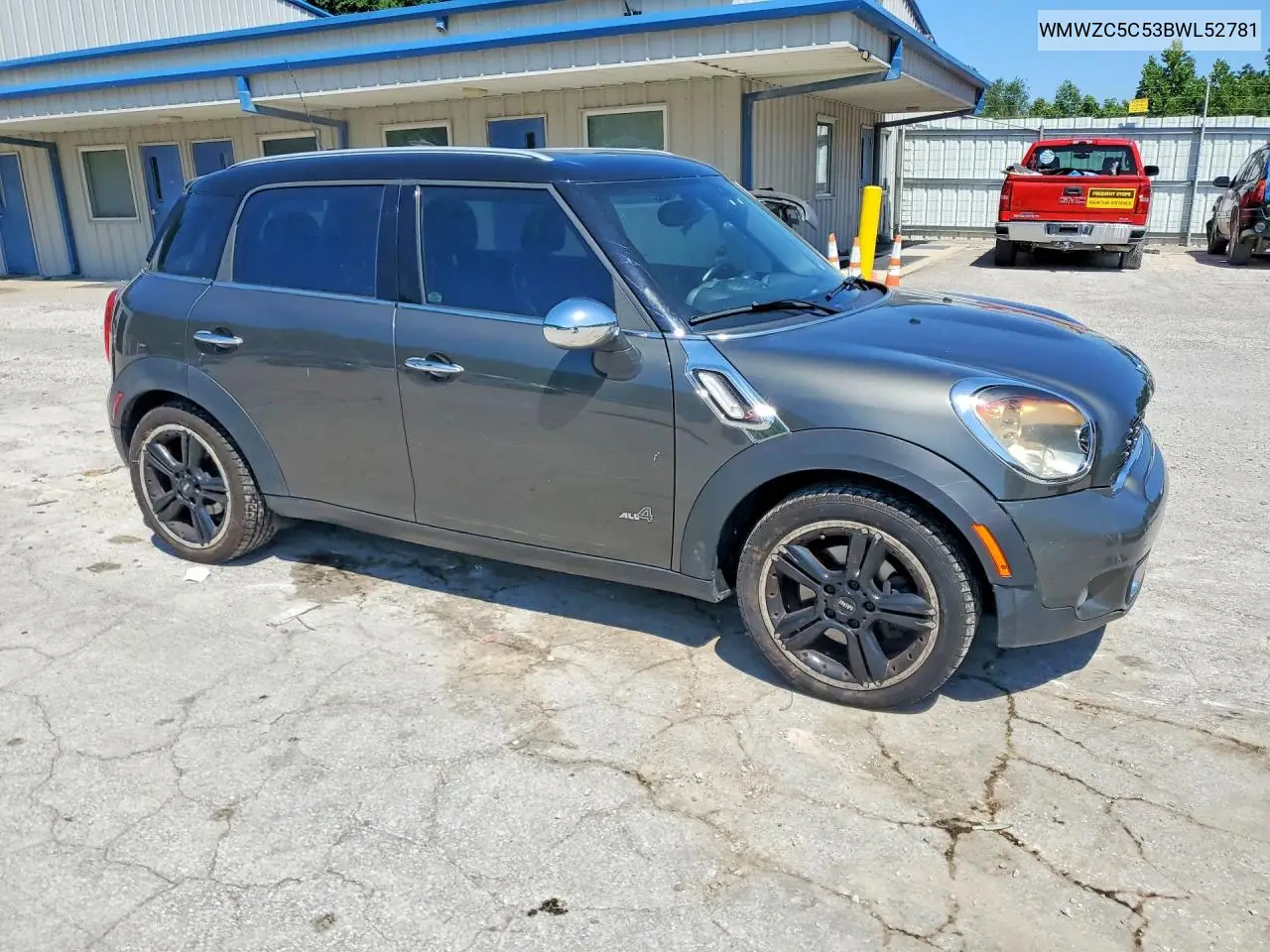 2011 Mini Countryman Jcw All4 VIN: WMWZC5C53BWL52781 Lot: 60436056