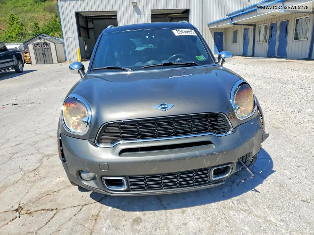 2011 Mini Countryman Jcw All4 VIN: WMWZC5C53BWL52781 Lot: 60436056