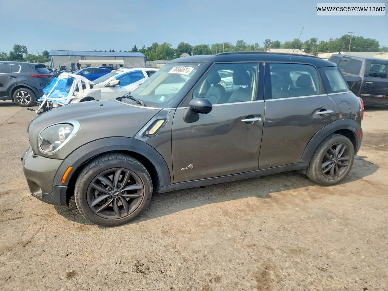 2012 Min Countryman VIN: WMWZC5C57CWM13602 Lot: 60568536