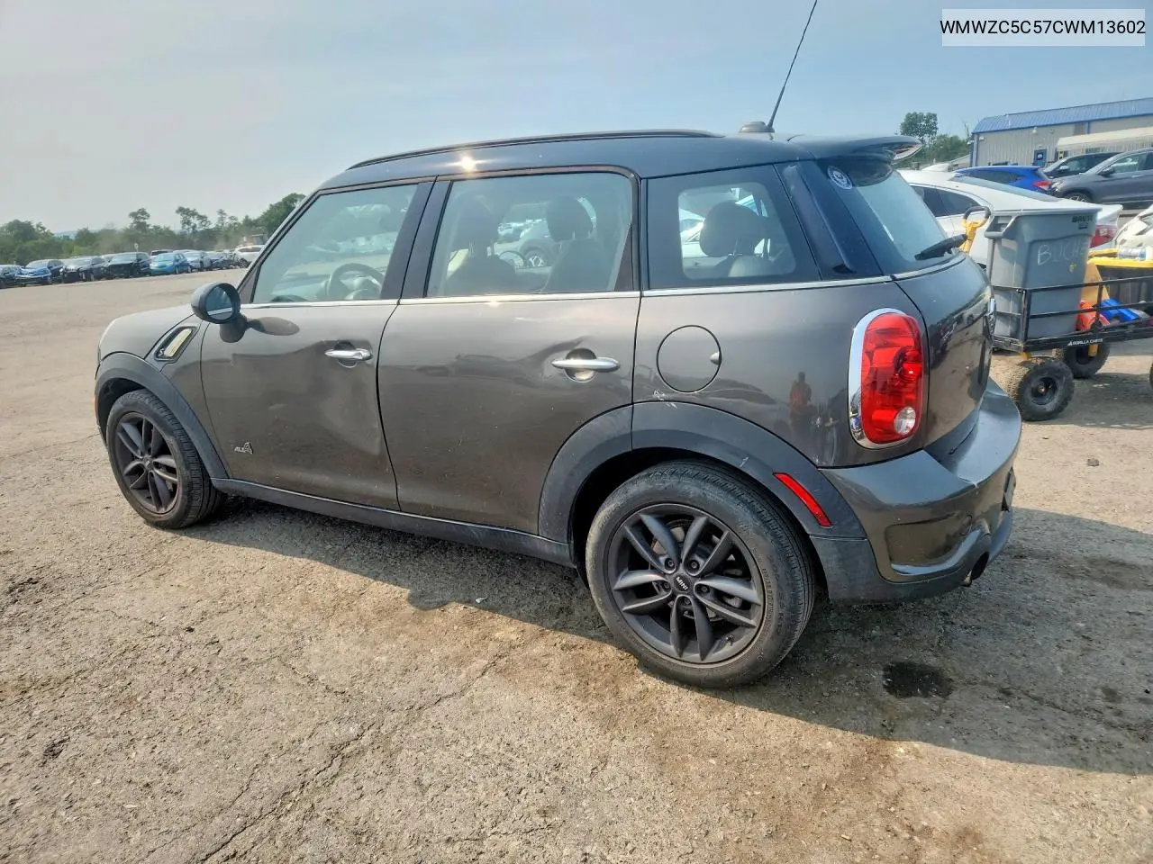 2012 Min Countryman VIN: WMWZC5C57CWM13602 Lot: 60568536