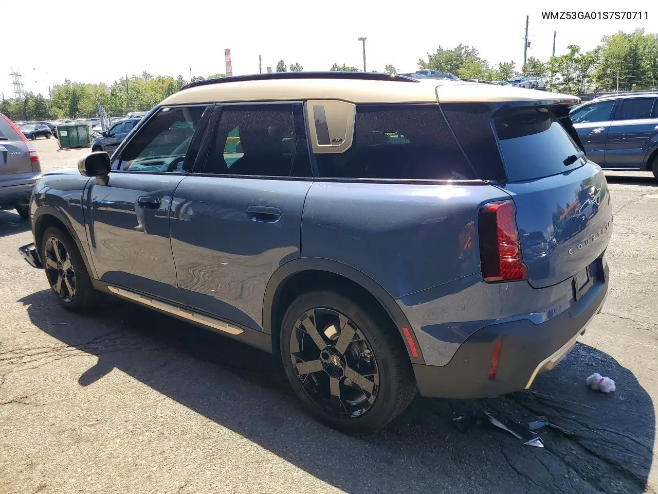 2025 Mini Countryman Se All4 VIN: WMZ53GA01S7S70711 Lot: 61812346