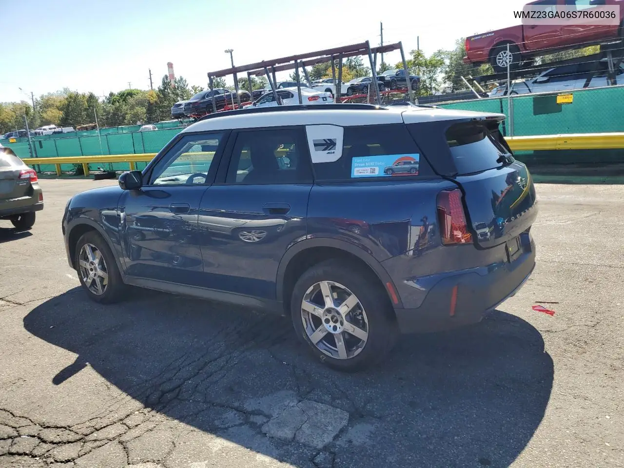2025 Mini Countryman S All4 VIN: WMZ23GA06S7R60036 Lot: 81341795