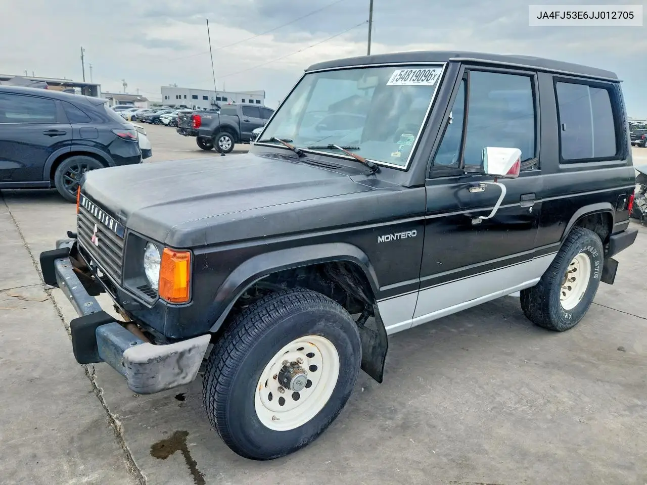 1988 Mitsubishi Montero Sport VIN: JA4FJ53E6JJ012705 Lot: 54819096