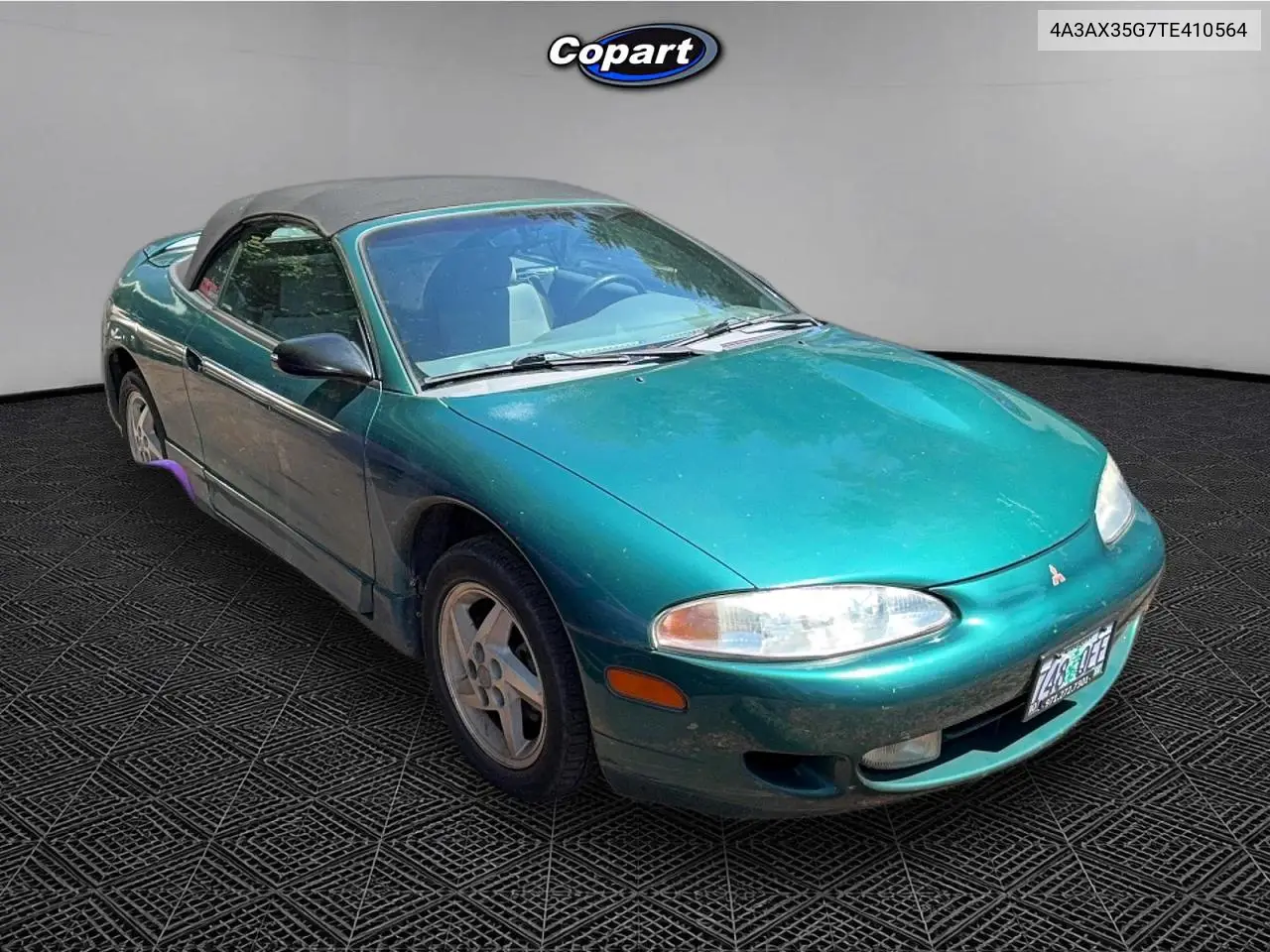 1996 Mitsubishi Eclipse Spyder Gs VIN: 4A3AX35G7TE410564 Lot: 55410386