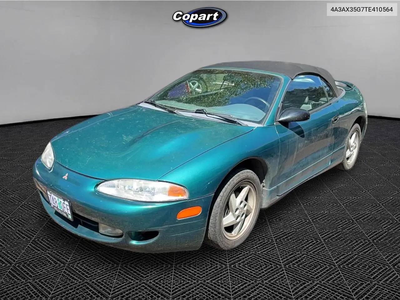 1996 Mitsubishi Eclipse Spyder Gs VIN: 4A3AX35G7TE410564 Lot: 55410386