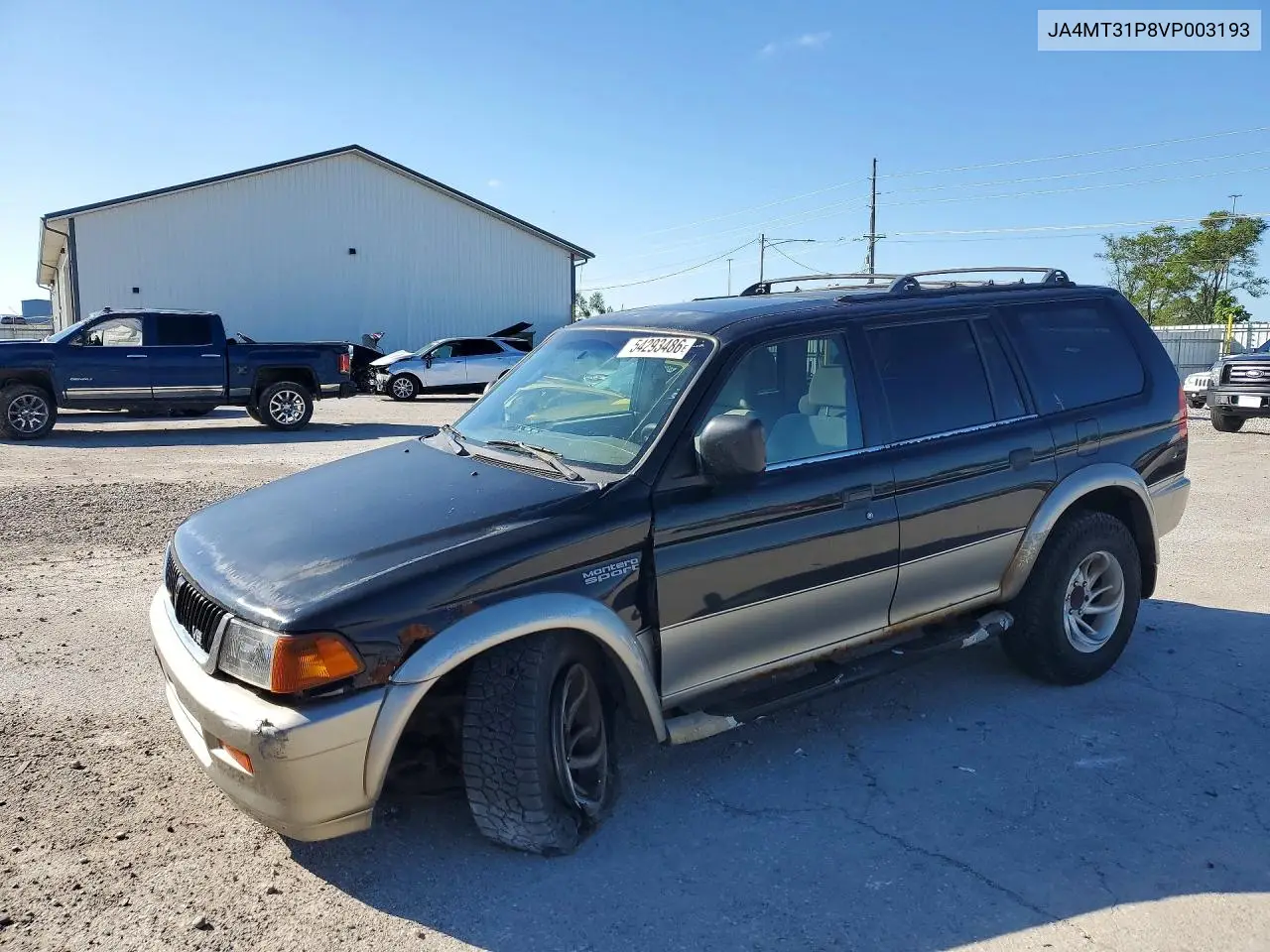 1997 Mitsubishi Montero Sport Ls VIN: JA4MT31P8VP003193 Lot: 54293486