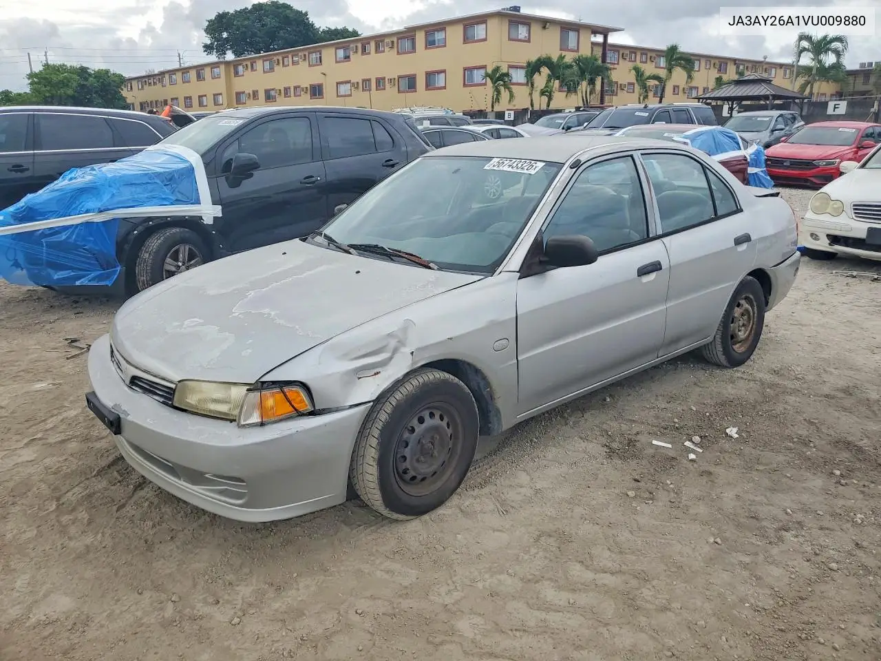 1997 Mitsubishi Mirage De VIN: JA3AY26A1VU009880 Lot: 56743326