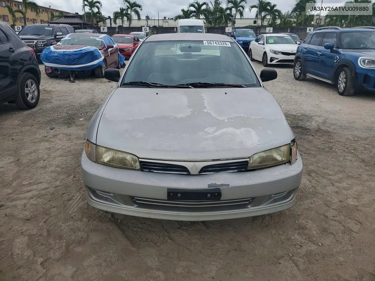 1997 Mitsubishi Mirage De VIN: JA3AY26A1VU009880 Lot: 56743326