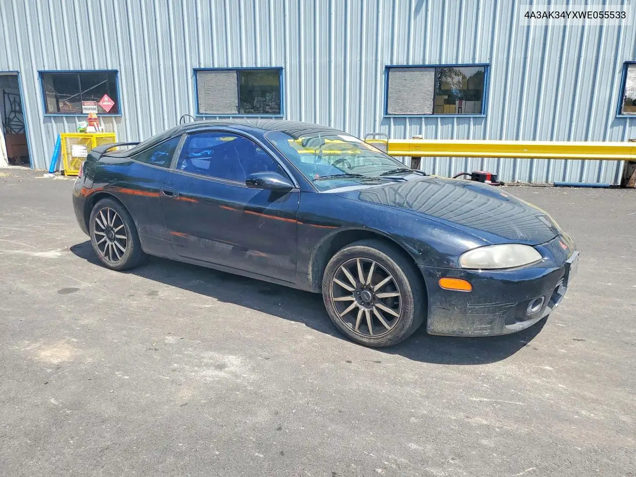 1998 Mitsubishi Eclipse VIN: 4A3AK34YXWE055533 Lot: 57698036
