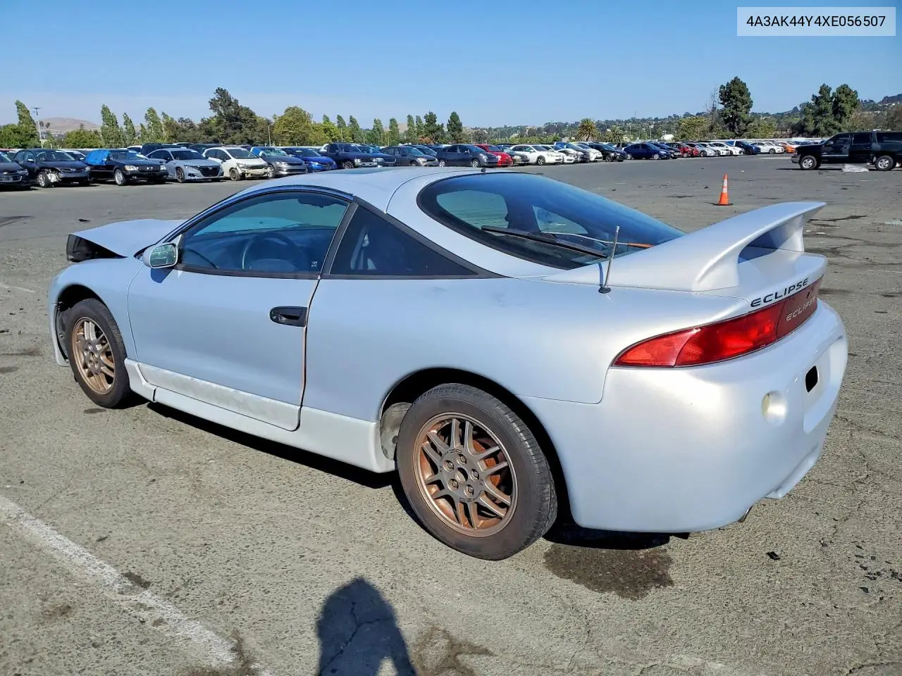 1999 Mitsubishi Eclipse Gs VIN: 4A3AK44Y4XE056507 Lot: 57746806