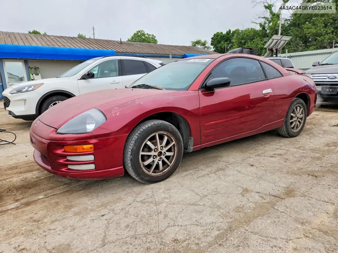 2000 Mitsubishi Eclipse Gs VIN: 4A3AC44G8YE023614 Lot: 51670586