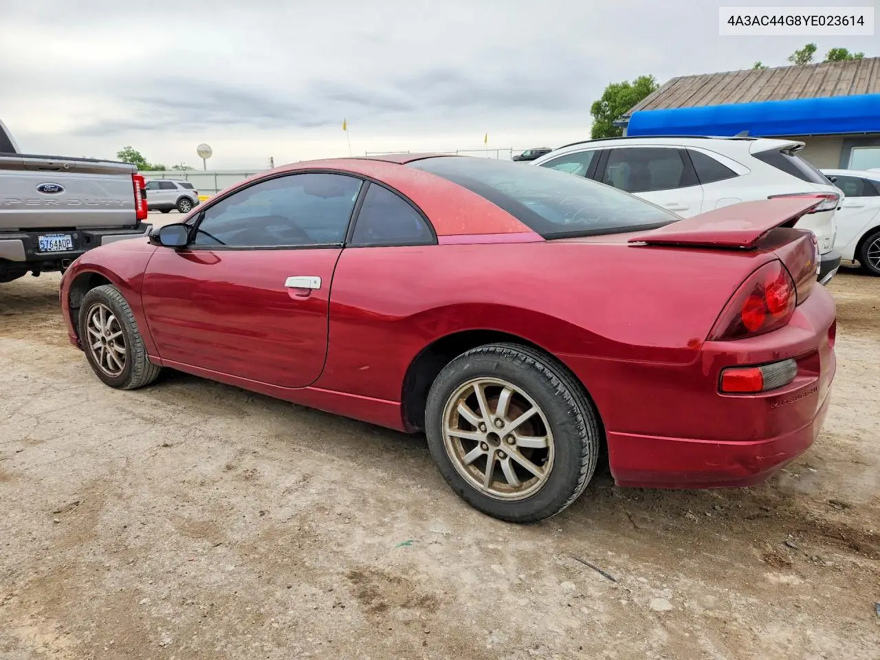 2000 Mitsubishi Eclipse Gs VIN: 4A3AC44G8YE023614 Lot: 51670586
