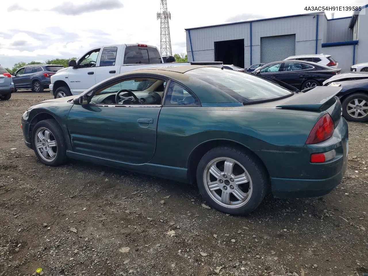 2001 Mitsubishi Eclipse Gt VIN: 4A3AC54H91E139585 Lot: 52666186
