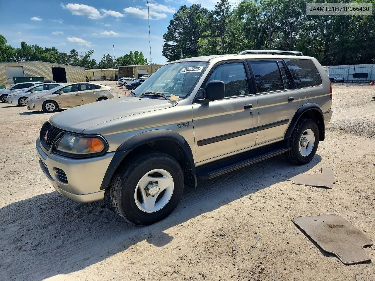 2001 Mitsubishi Montero Sport Es VIN: JA4MT21H71P066430 Lot: 55403206