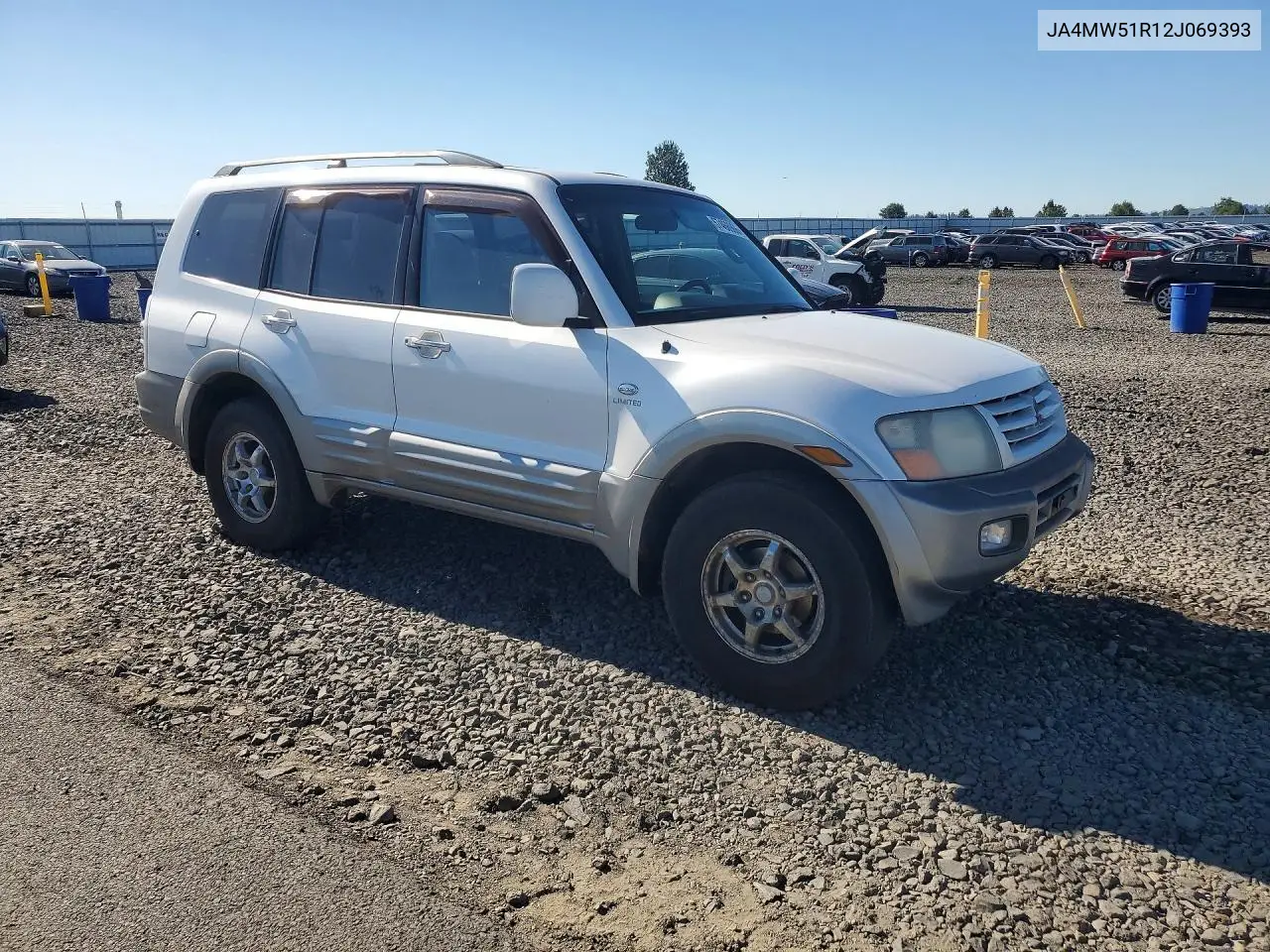2002 Mitsubishi Montero Limited VIN: JA4MW51R12J069393 Lot: 57468966