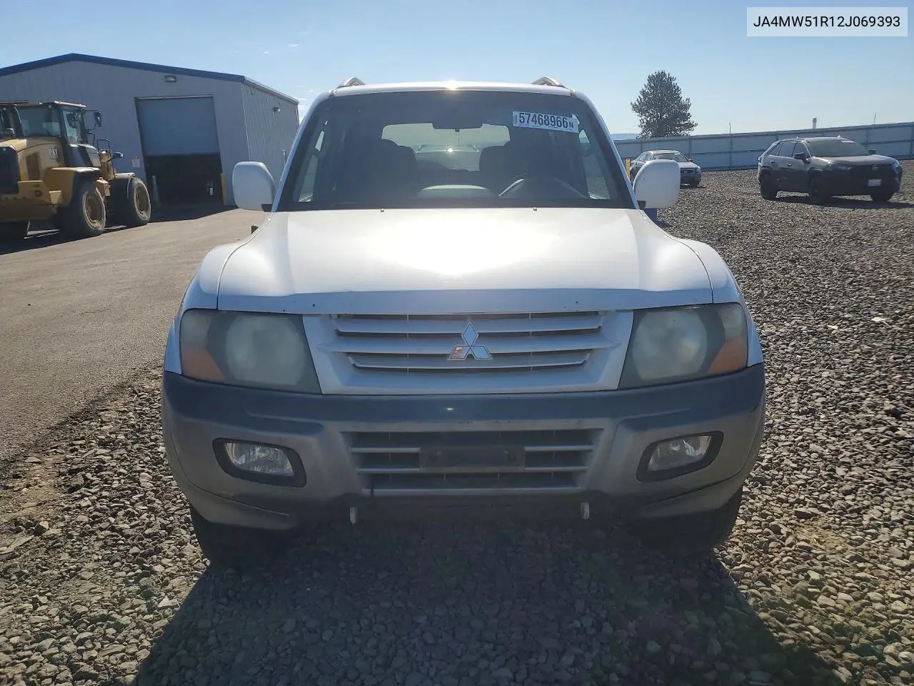 2002 Mitsubishi Montero Limited VIN: JA4MW51R12J069393 Lot: 57468966