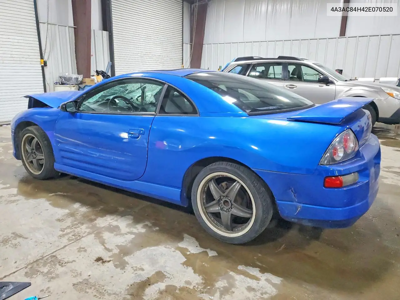 2002 Mitsubishi Eclipse Gt VIN: 4A3AC84H42E070520 Lot: 58574436
