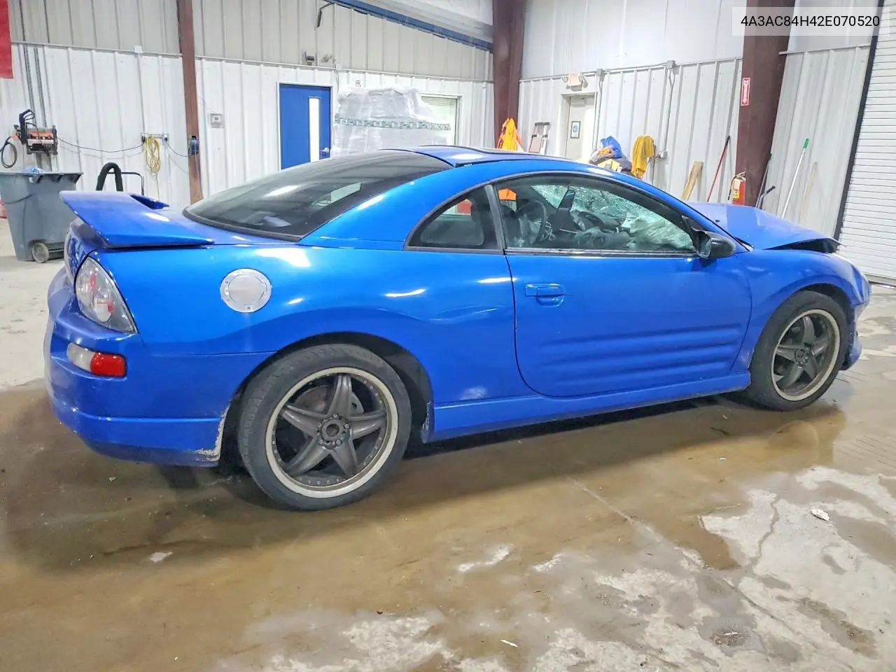 2002 Mitsubishi Eclipse Gt VIN: 4A3AC84H42E070520 Lot: 58574436