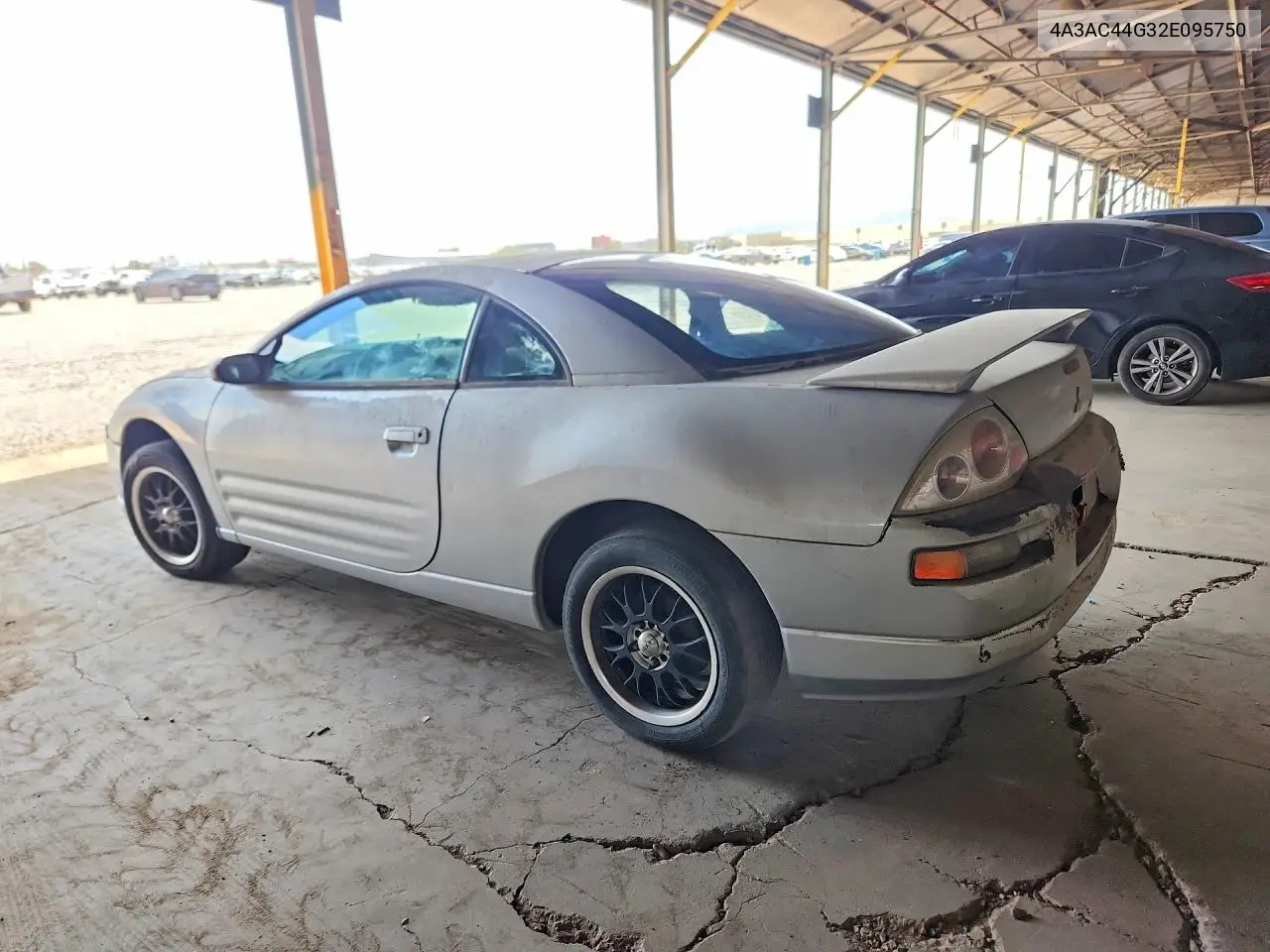2002 Mitsubishi Eclipse Gs VIN: 4A3AC44G32E095750 Lot: 58744856