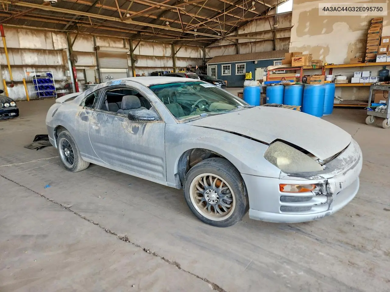 2002 Mitsubishi Eclipse Gs VIN: 4A3AC44G32E095750 Lot: 58744856